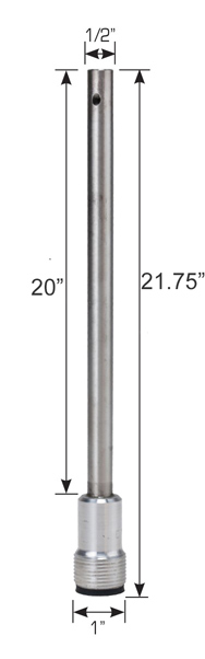 Angle Nozzle, probe Style: EVMB-MAC4-20XL